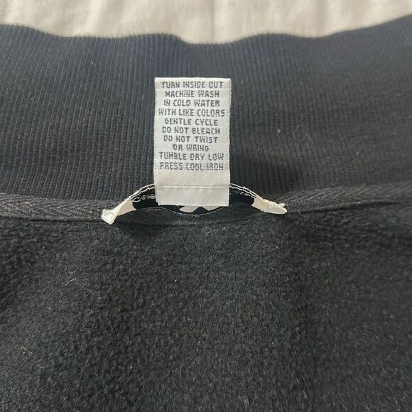 Celebrity X Cruises XL Black Full Zip Mock Neck Fleece Sweatshirt Jacket - Picture 9 of 11